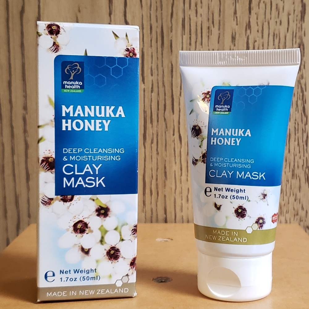 Manuka Honey Health CLAY MASK 1.70 oz Deep Cleansing & Moisturizing New Zealand